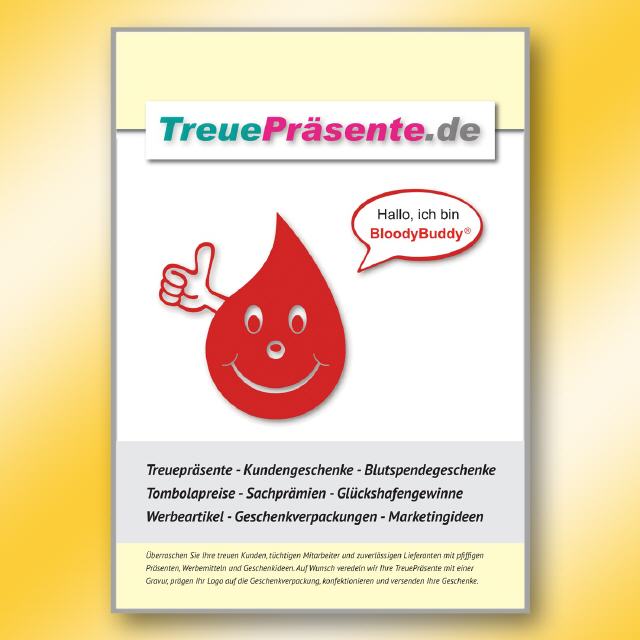 Katalog BloodyBuddy® - TreuePräsente.de