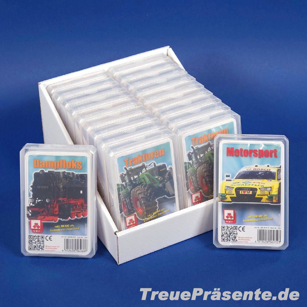 Technik-Quartett im 20er-Display