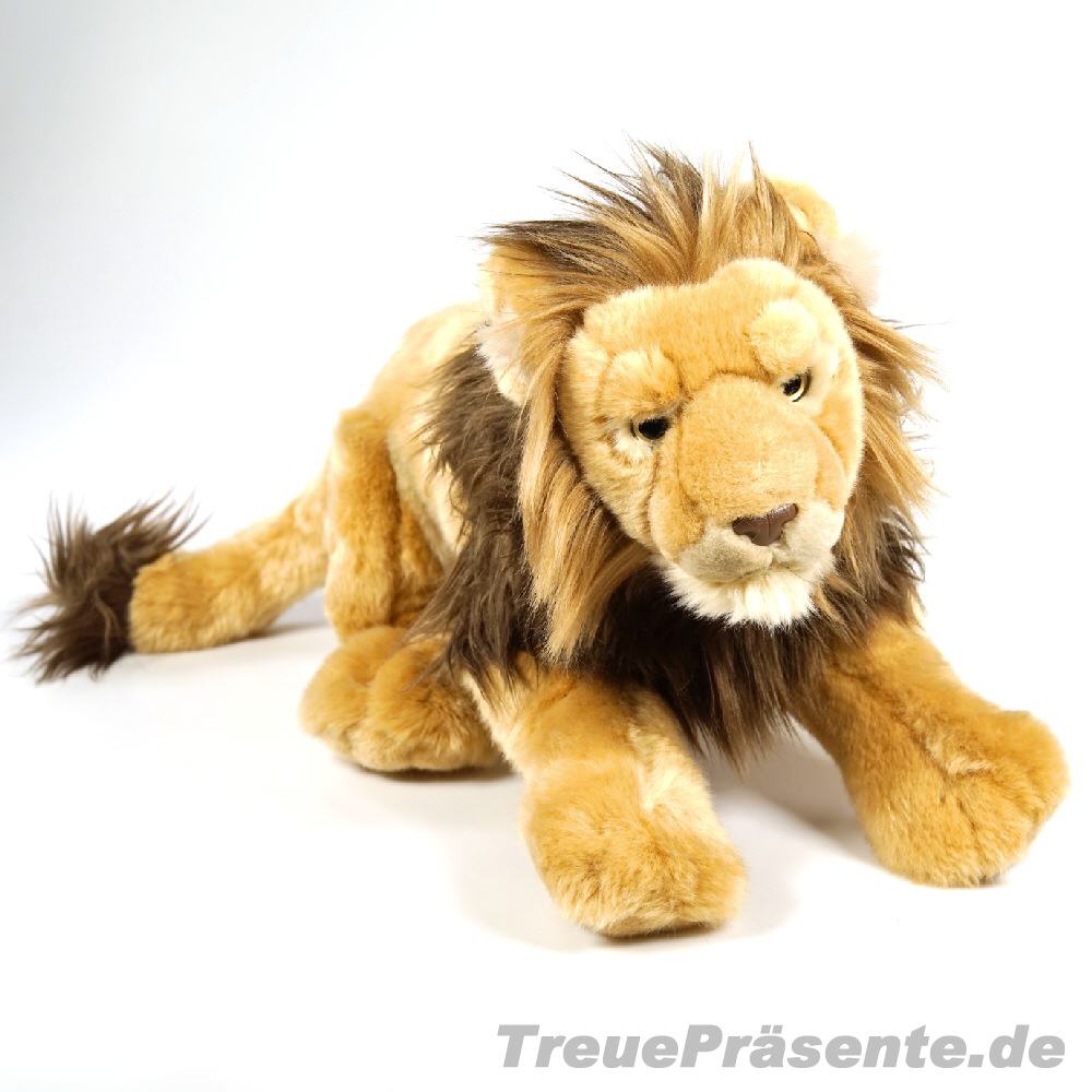 Plüsch-Löwe liegend