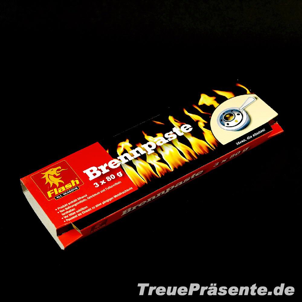 Brennpaste 3er-Set für Fondue etc.