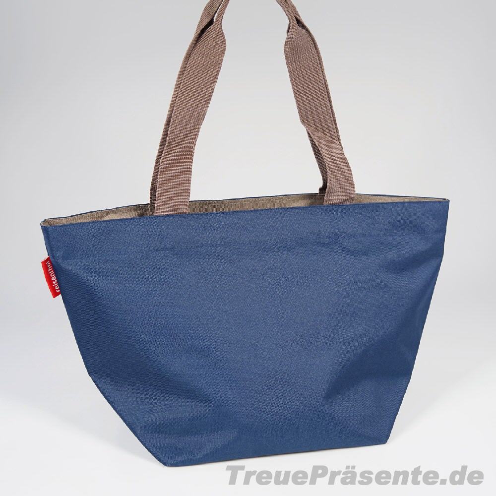 Shopper-Tasche von Reisenthel in blau/beige