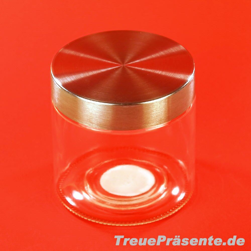 Vorratsglas mit Edelstahldeckel