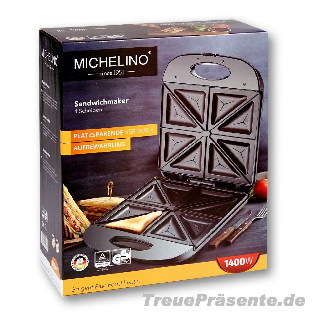 Vierer-Sandwich-Maker
