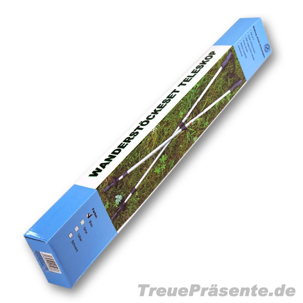 Teleskop-Wanderstöcke