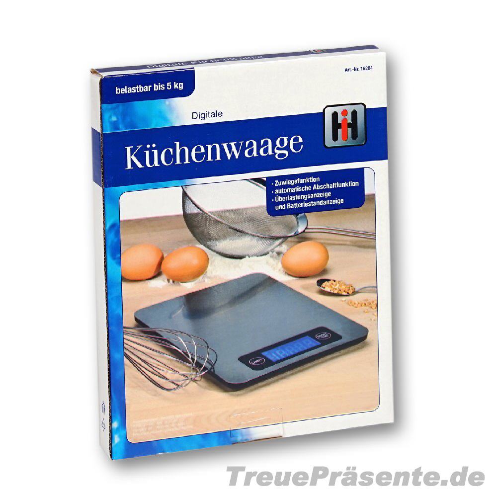 Digitale Edelstahl-Küchenwaage