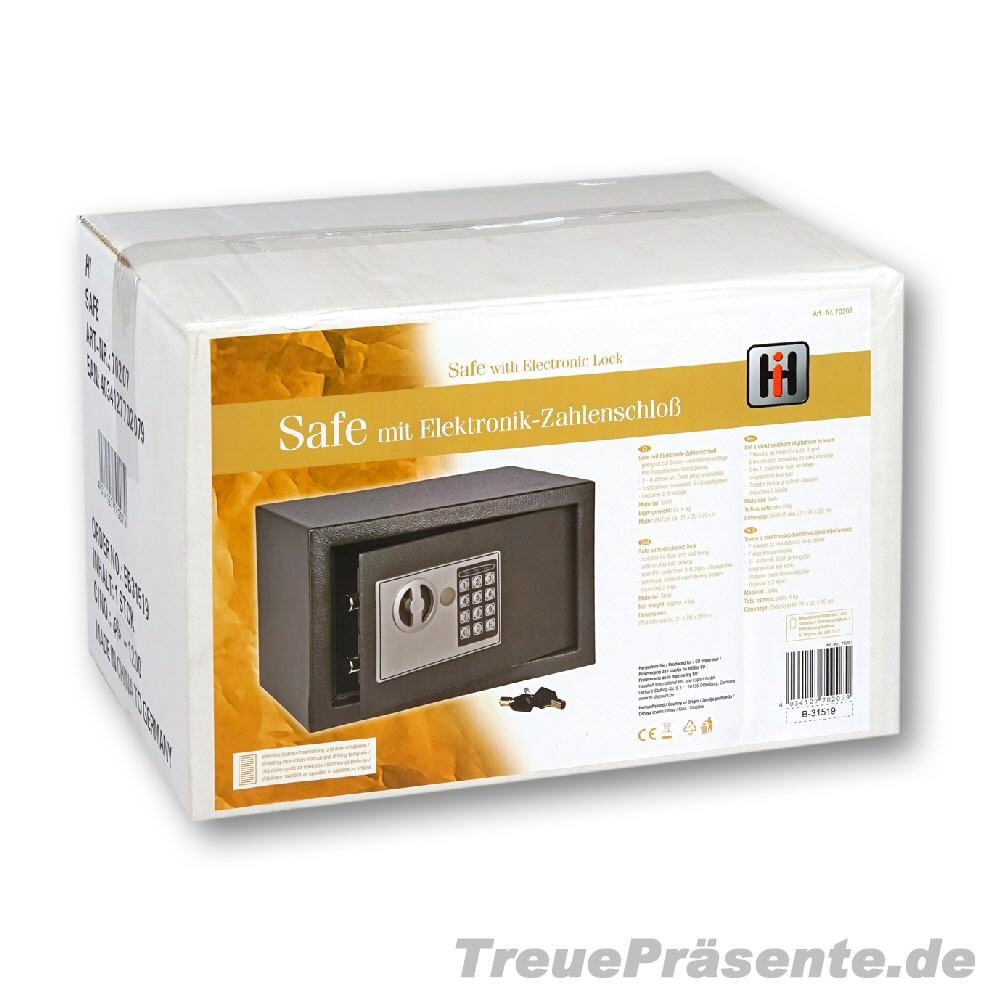 Stahltresor mit Elektronikschloss