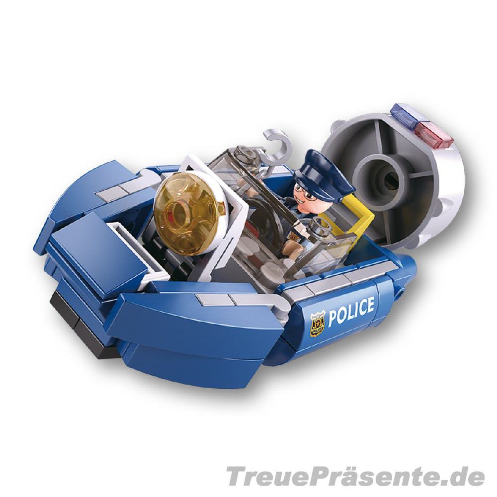 Luftkissenboot Polizei Steckbaukasten