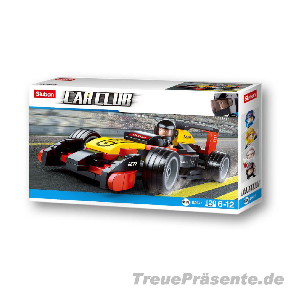 Steckbaukasten Rennwagen