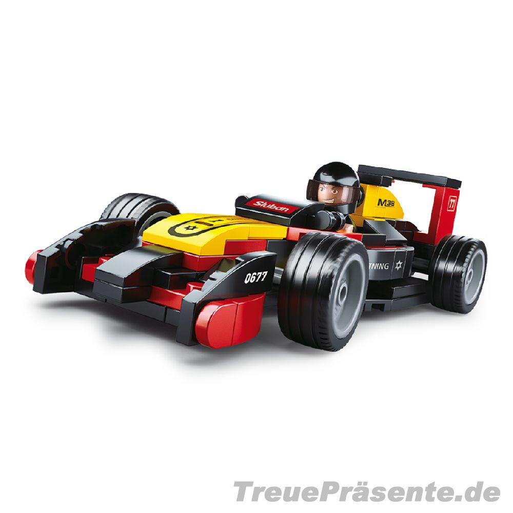 Rennauto Steckbaukasten