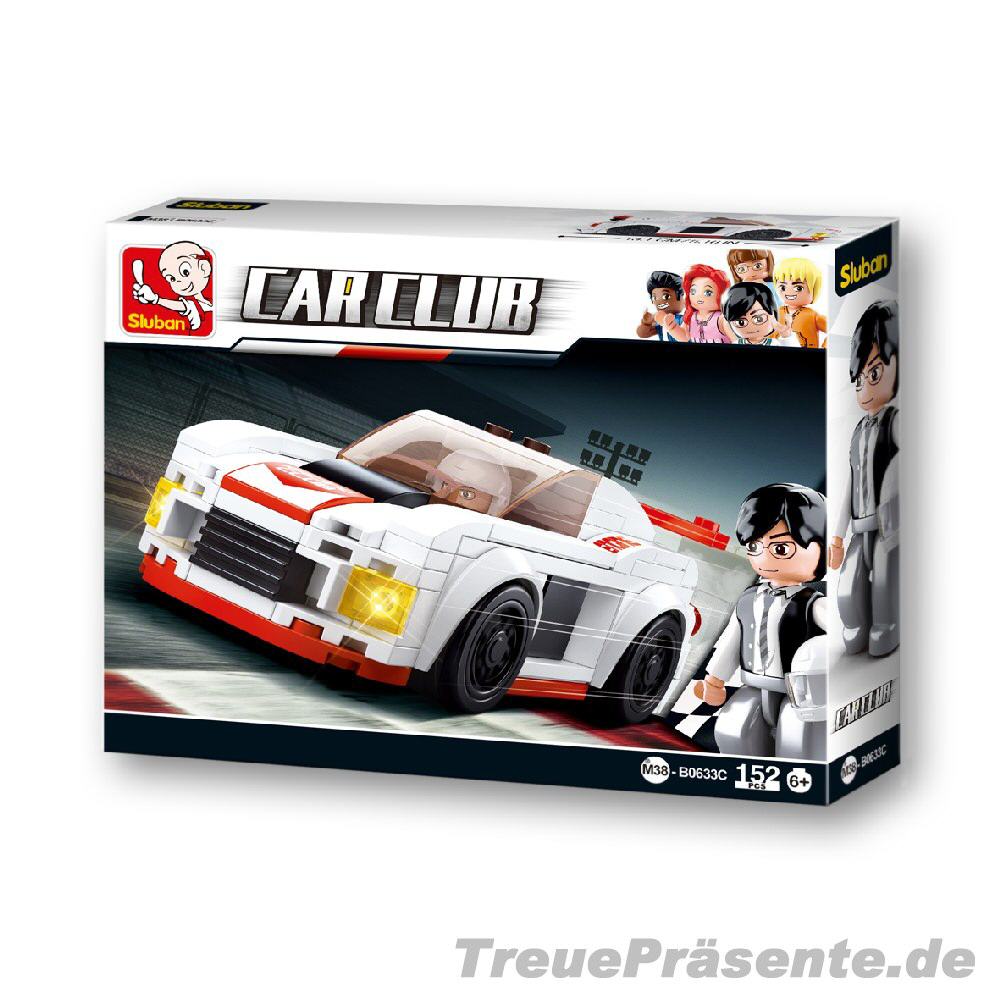 Steckbaukasten Rennwagen