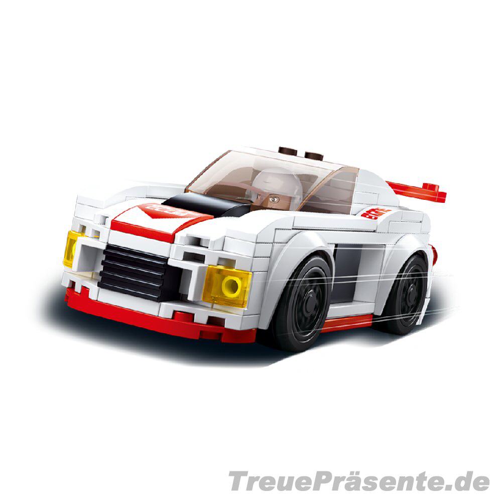 Rennfahrzeug Steckbaukasten