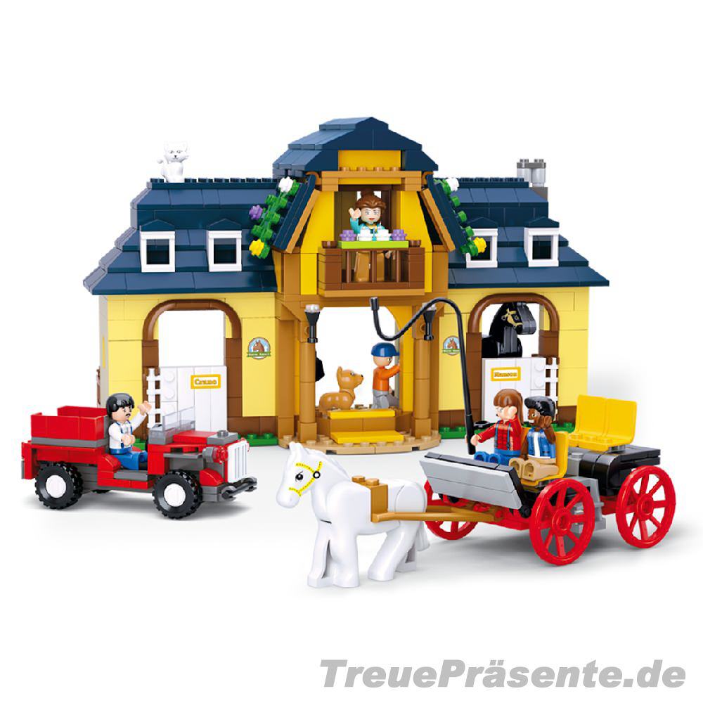 Reiterhof Steckbaukasten