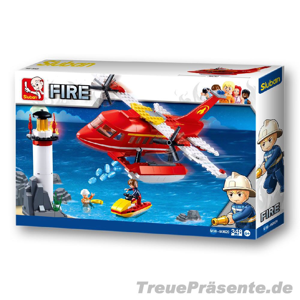 Steckbaukasten Löschflugzeug