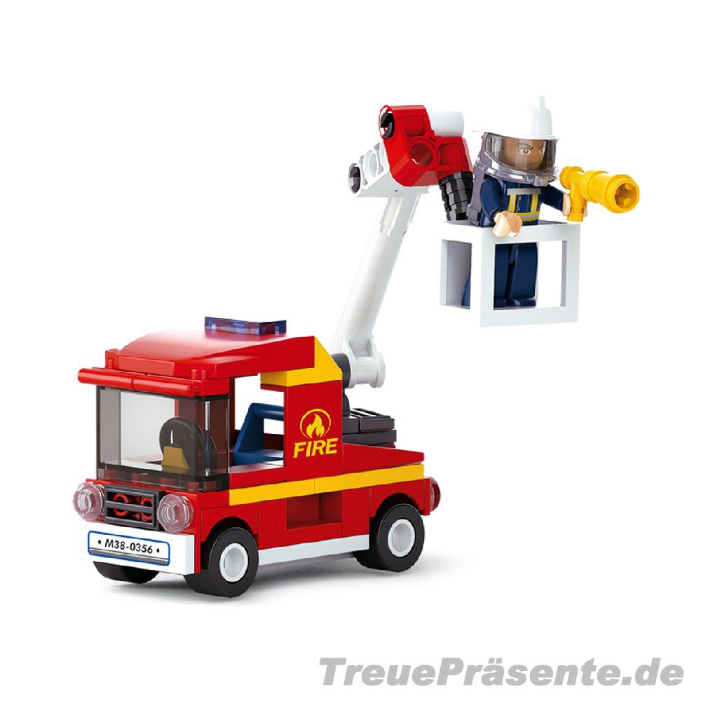 Kleine Feuerwehr Steckbaukasten