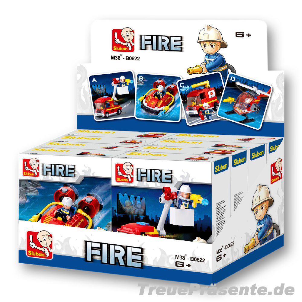 Steckbaukasten Feuerwehr-Display