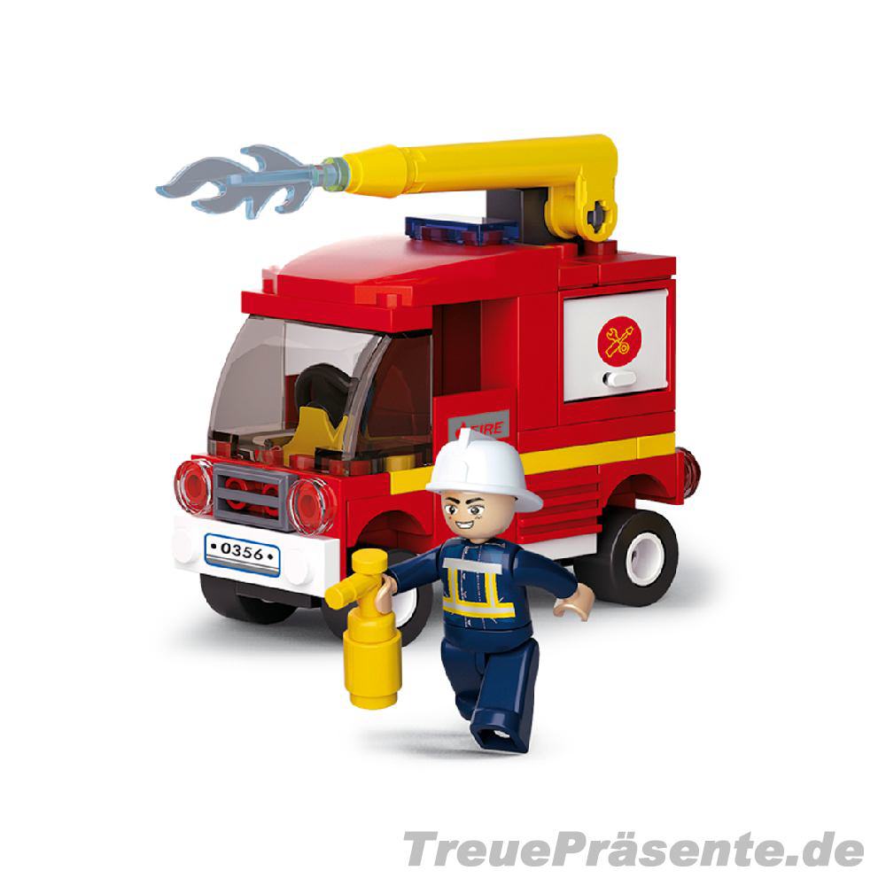 Kleines Löschfahrzeug Steckbaukasten
