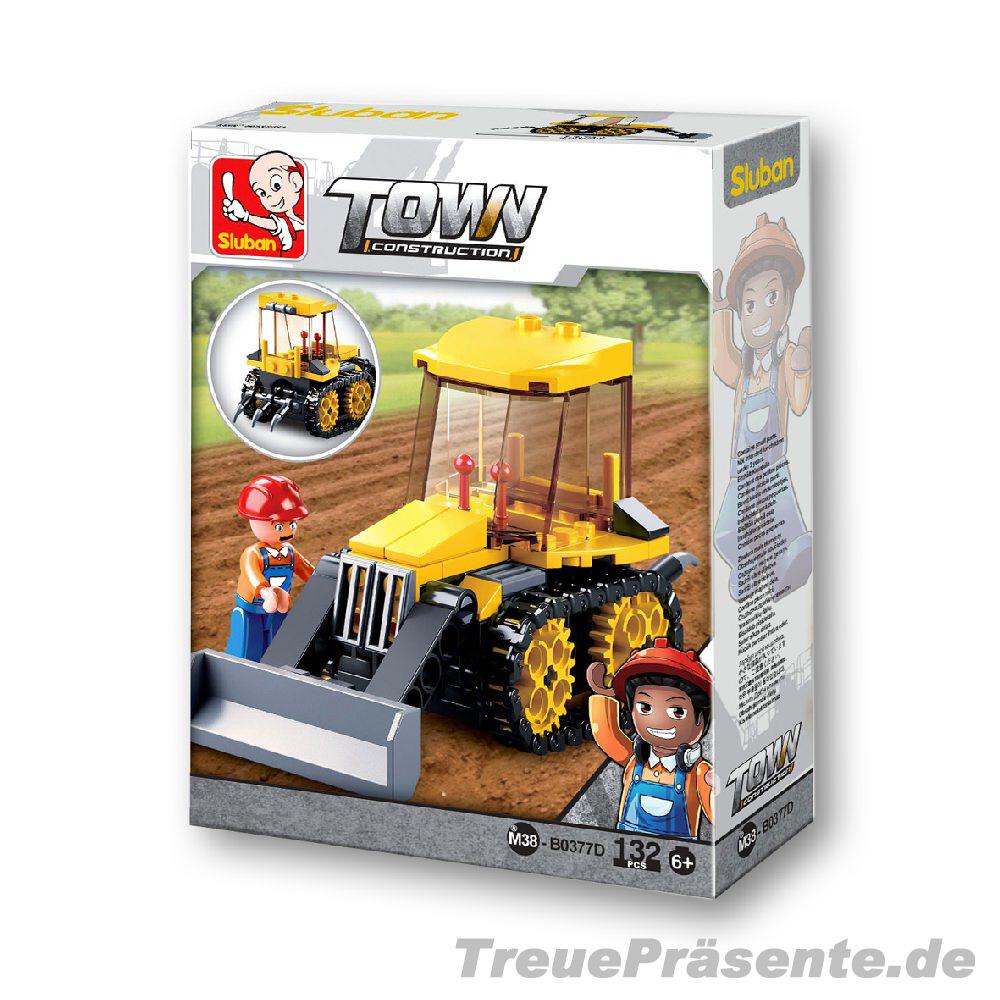 Steckbaukasten Bulldozer