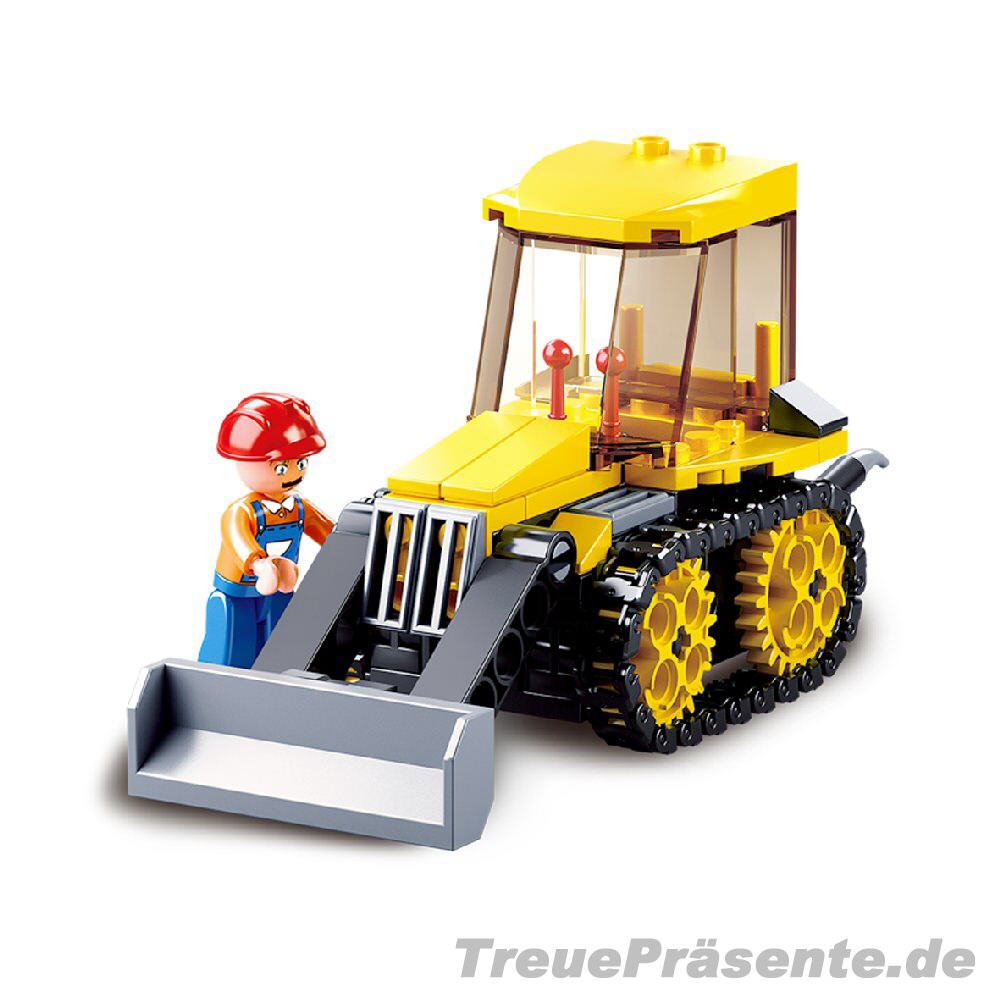 Bulldozer Steckbaukasten