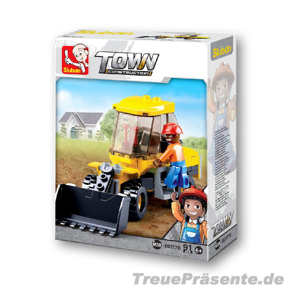 Steckbaukasten Radlader