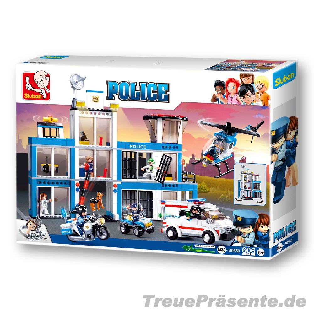Steckbaukasten Polizei-Station