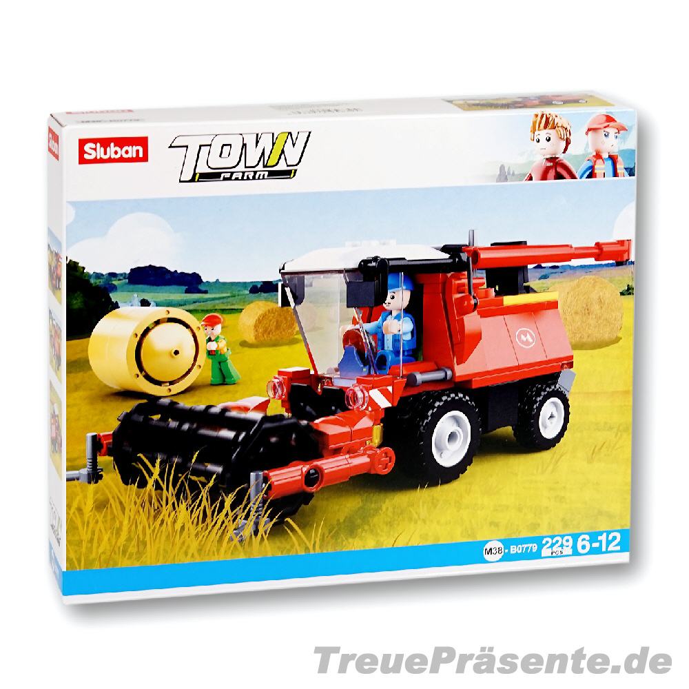 Mähdrescher Steckbausteinkasten