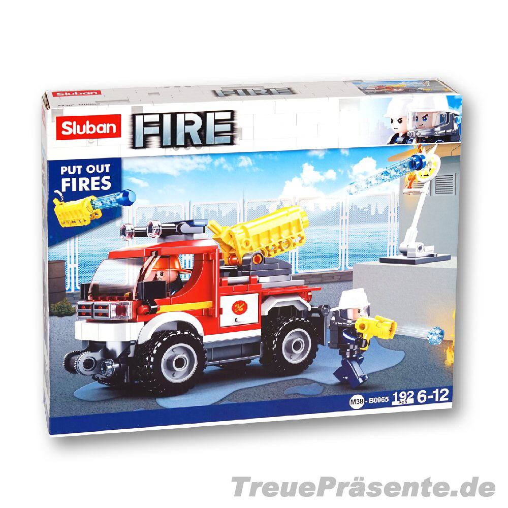 Feuerwehr Offroader Baukasten