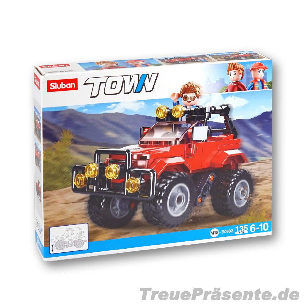 Offroader rot 135 Teile