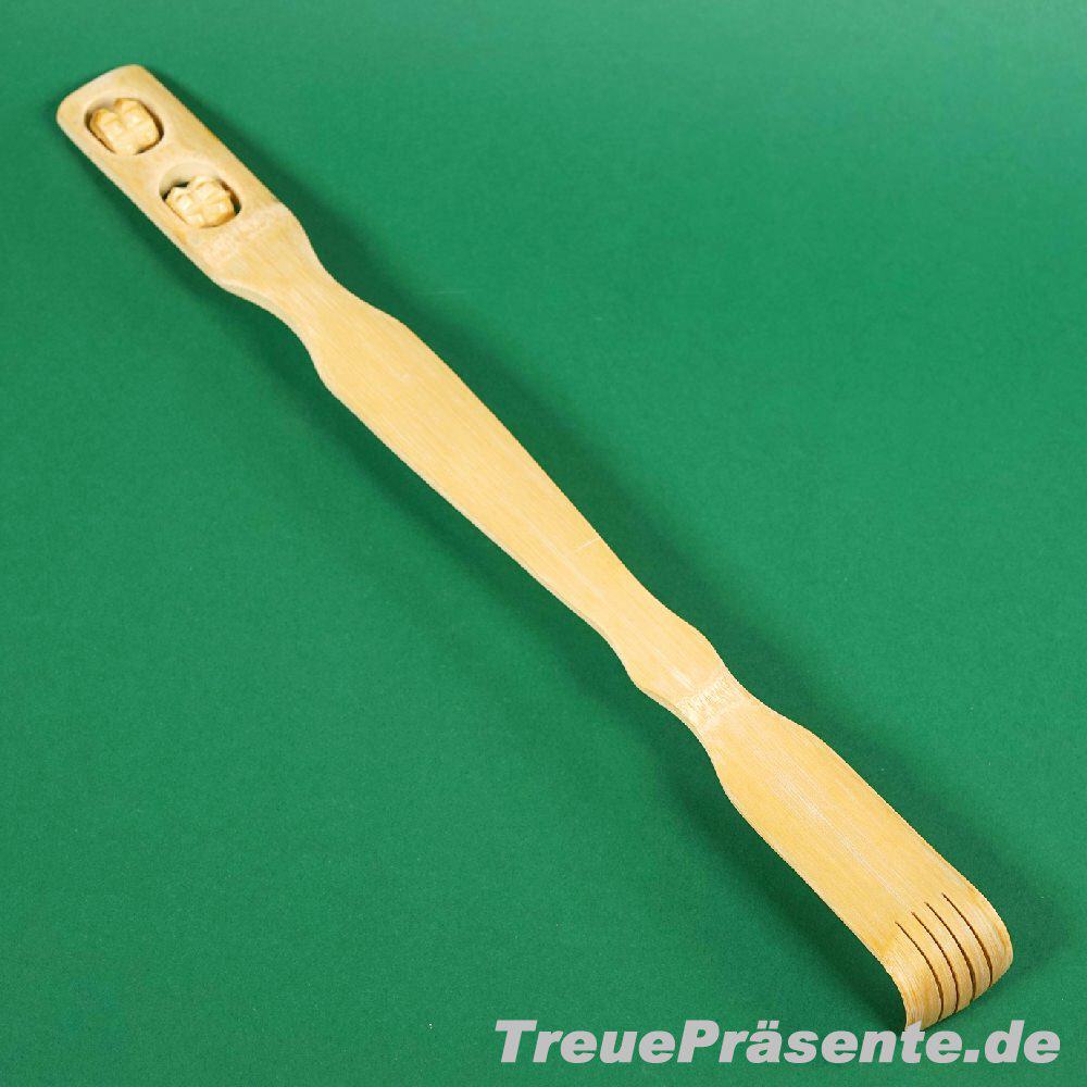 Bambus-Rückenkratzer