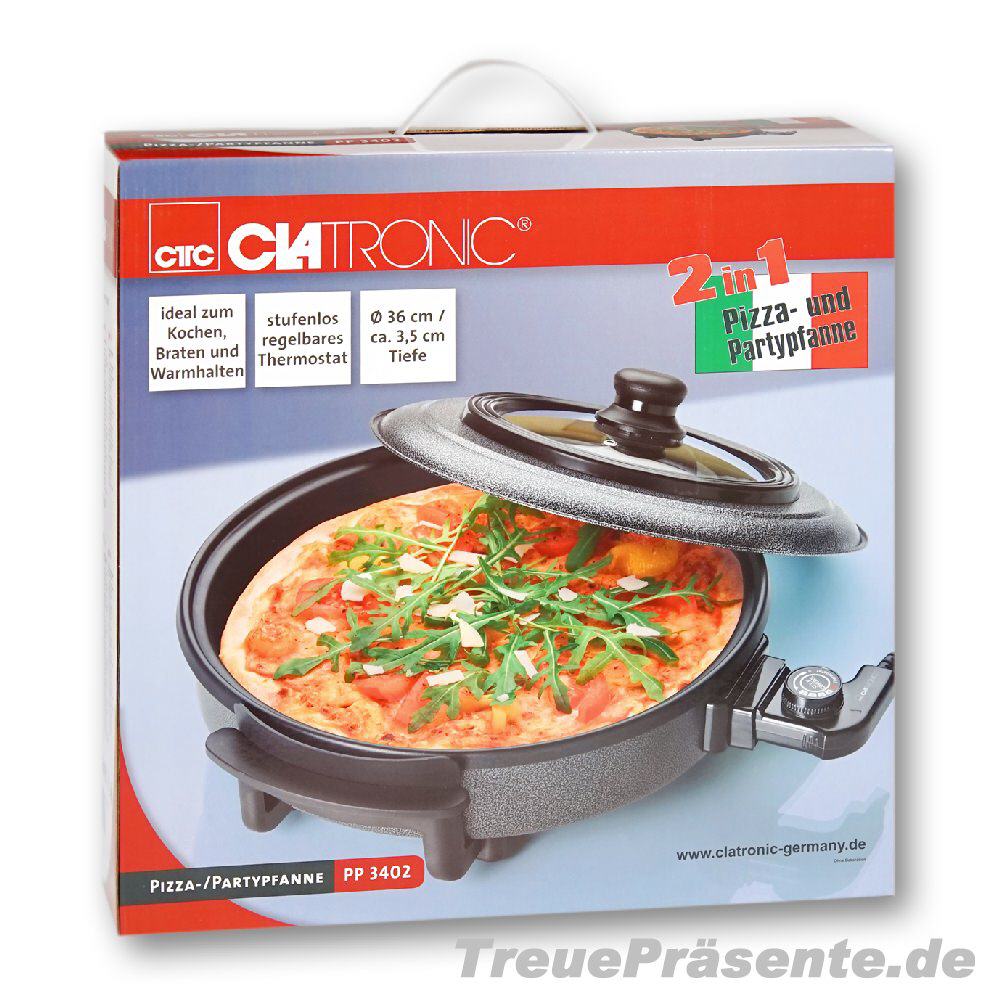 Pizza und Party Pfanne