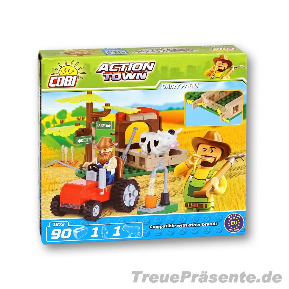 Steckbaukasten Milchbauer