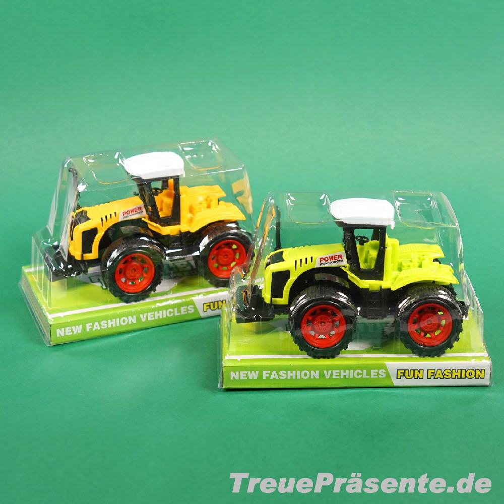 Traktor in Einzelverpackung