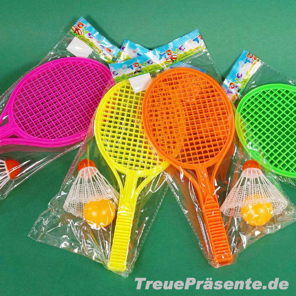 Federball-Spiel 2 Schläger und 2 Bälle