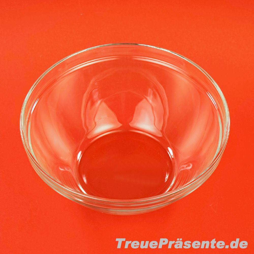 Glasschale 23 cm Durchmesser