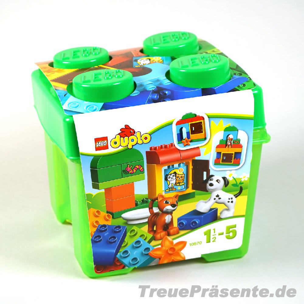 TreuePräsent Lego Duplo Box grün