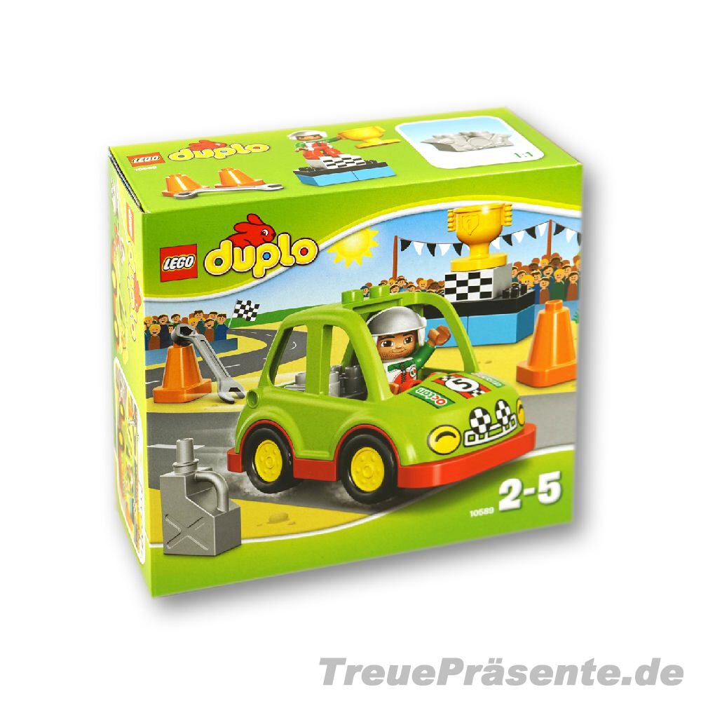 TreuePräsent Lego Duplo Rennwagen