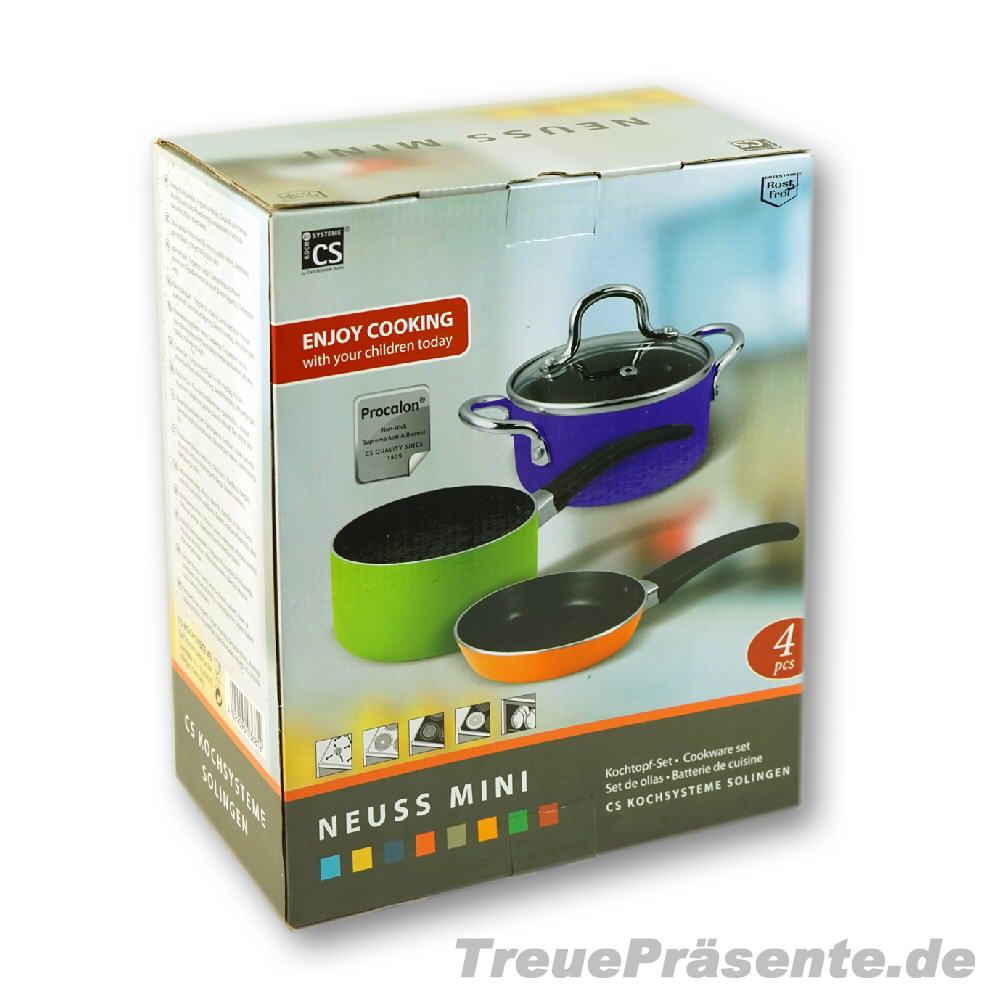 TreuePräsent Mini Kochtopf-Set