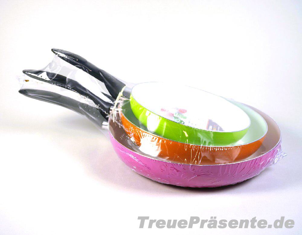 TreuePräsent Pfannen 3er-Set