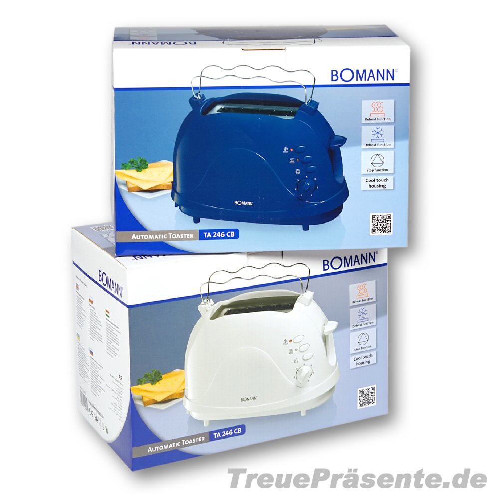 Toaster sortiert