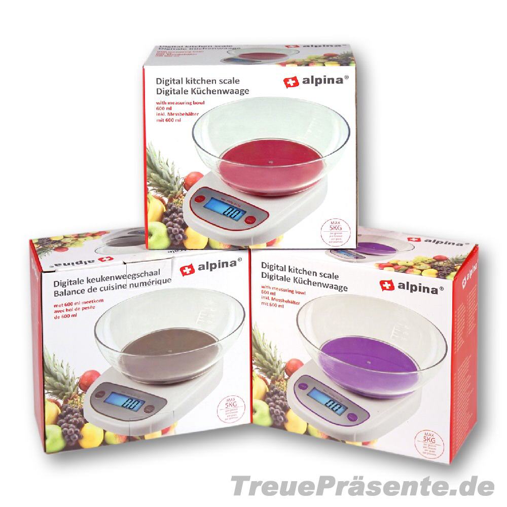 Küchenwaage bis 5 kg