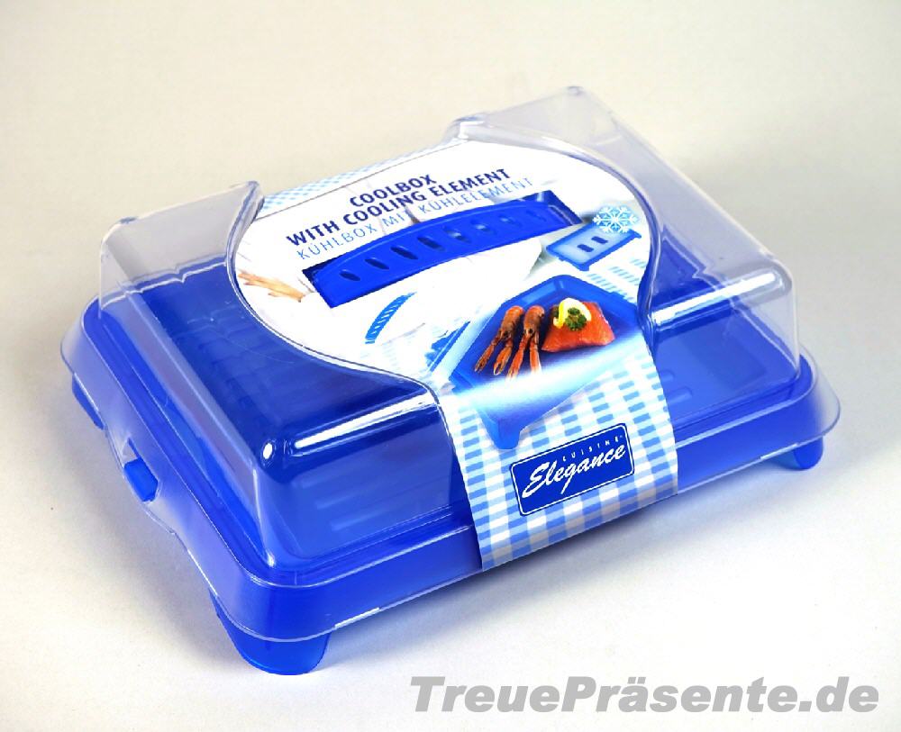 TreuePräsent Kühlbox mit Kühlelement