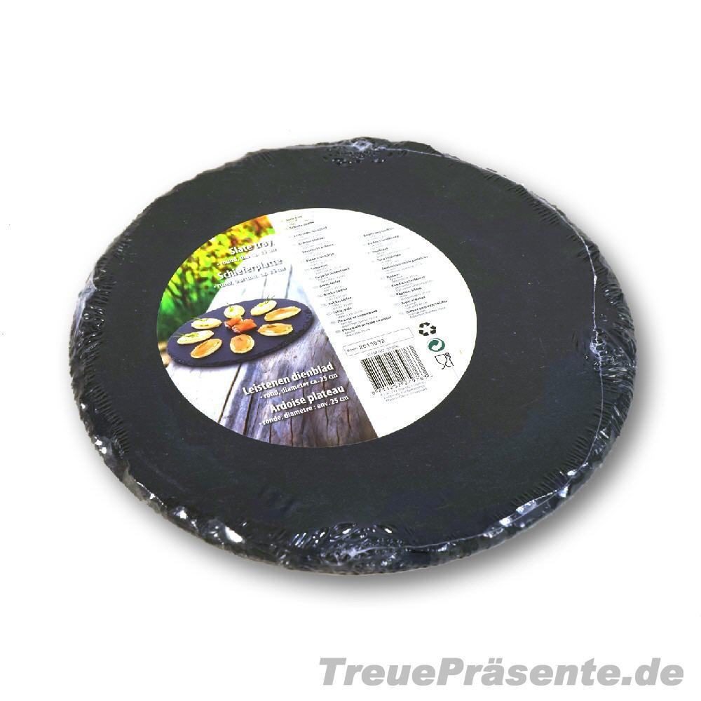 TreuePräsent Schiefer-Platte