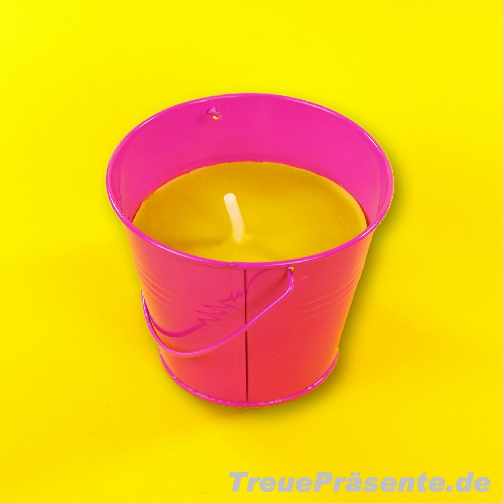 Duftkerze Citronella im Eimerchen