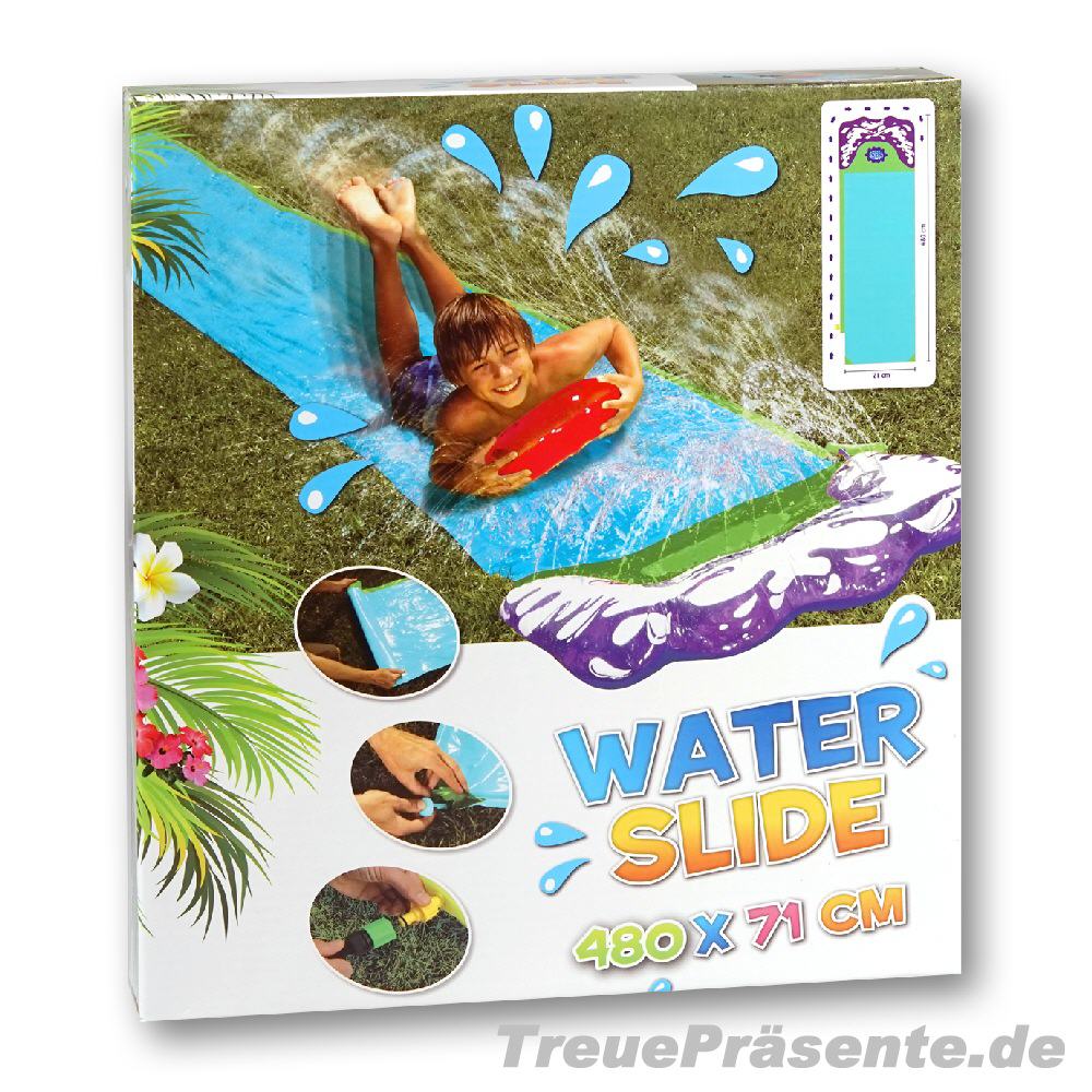 Garten-Wasserrutsche