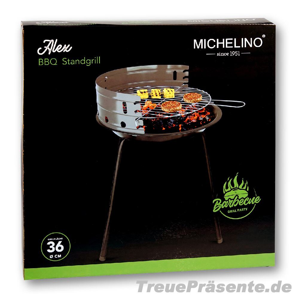Holzkohlegrill rund 53 x 36 cm
