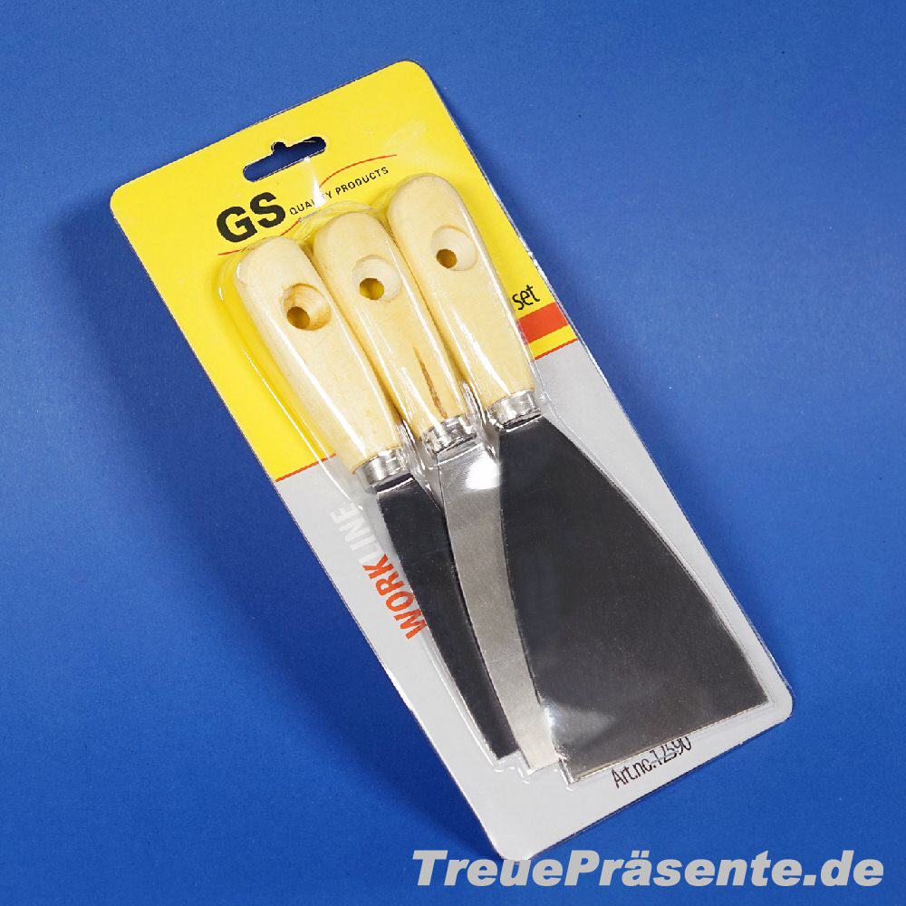 Malerspachtel 3er-Set