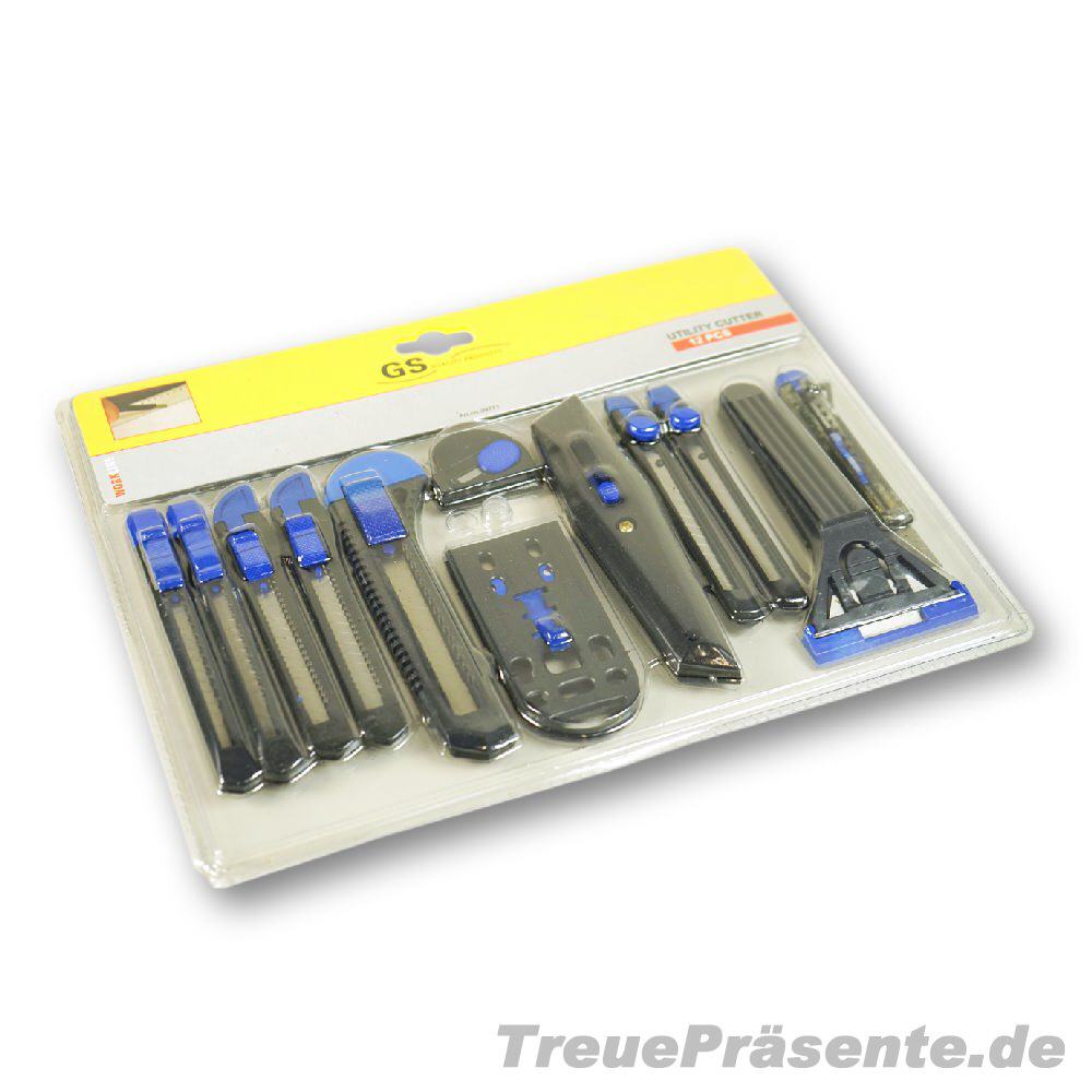 TreuePräsent Cuttermesser Set
