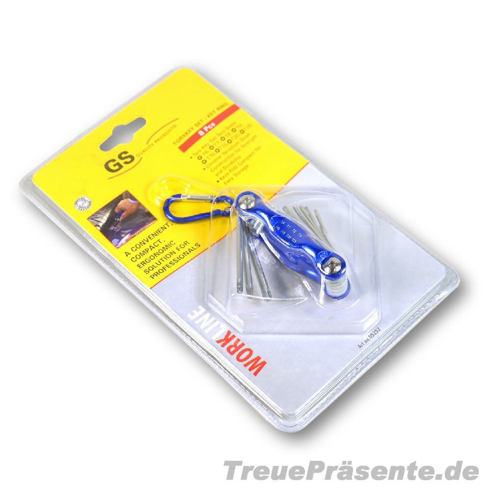 TreuePräsent Schlüsselanhänger Innensechskantschlüssel-Set