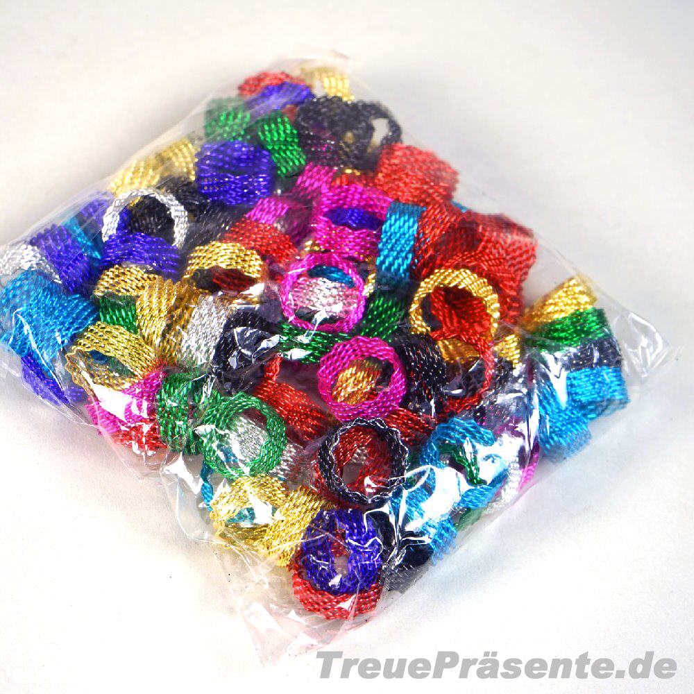 TreuePräsent Ringe bunt