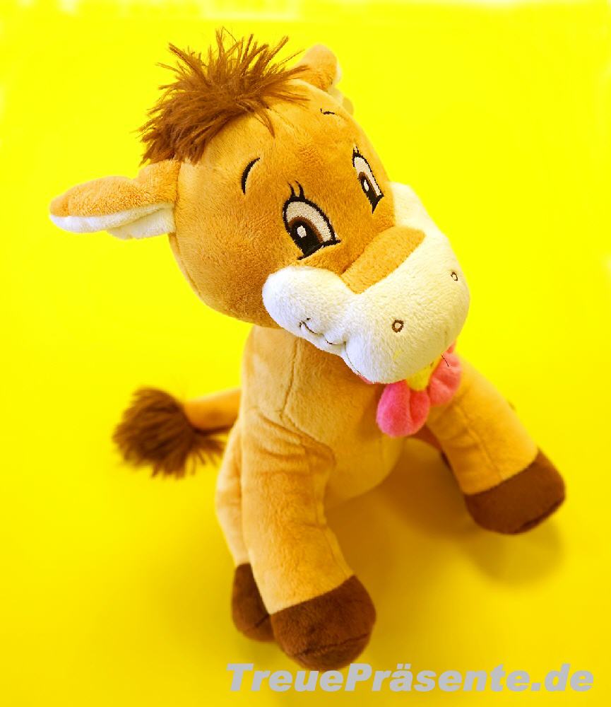 TreuePräsent Plüsch-Pferd 30 cm