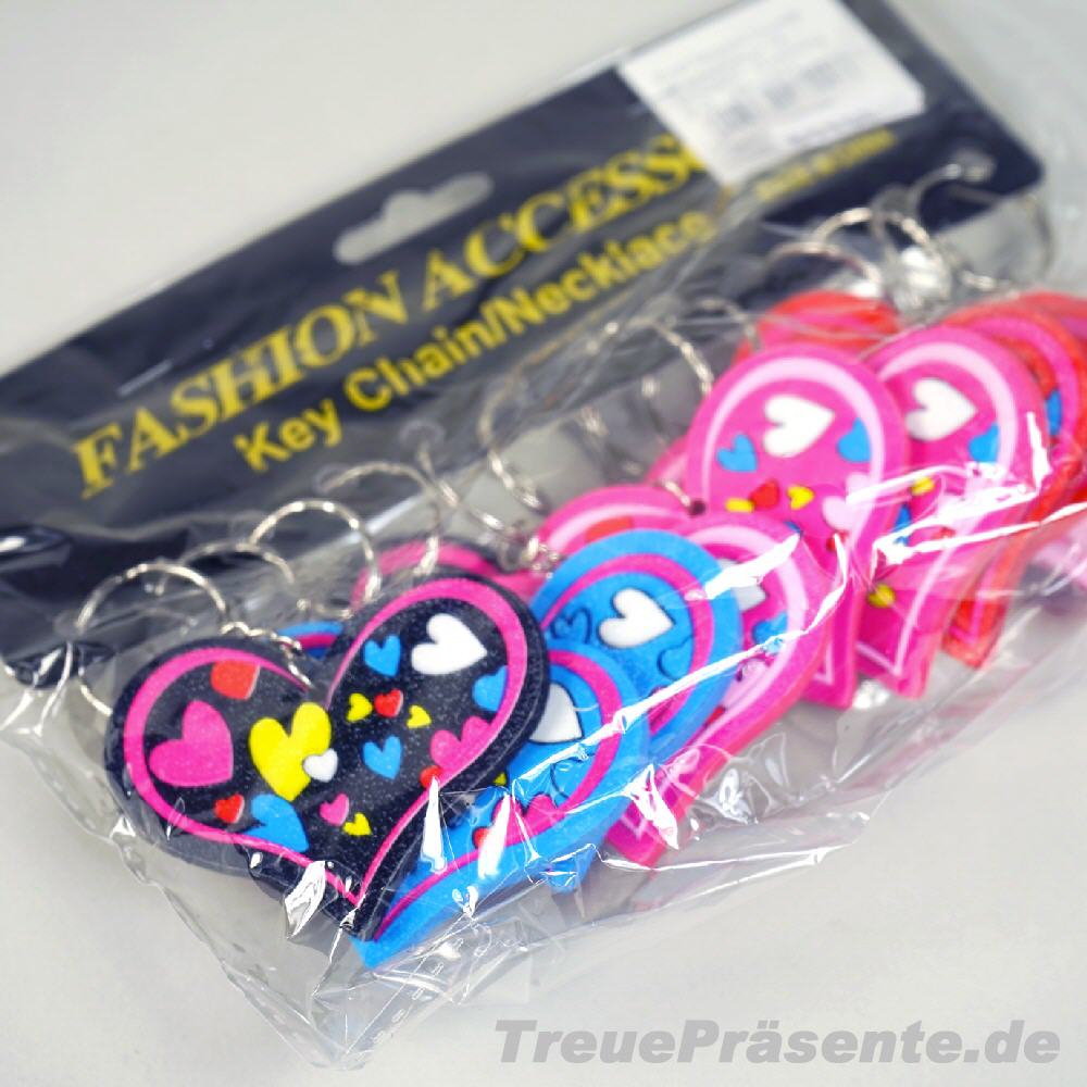 TreuePräsent Schlüsselanhänger Herz